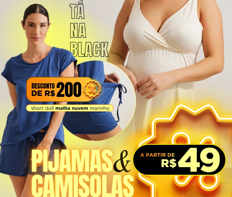 Pijamas e camisolas