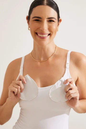 ABSORVENTE DE SEIOS EM ALGODÃO LAVÁVEL