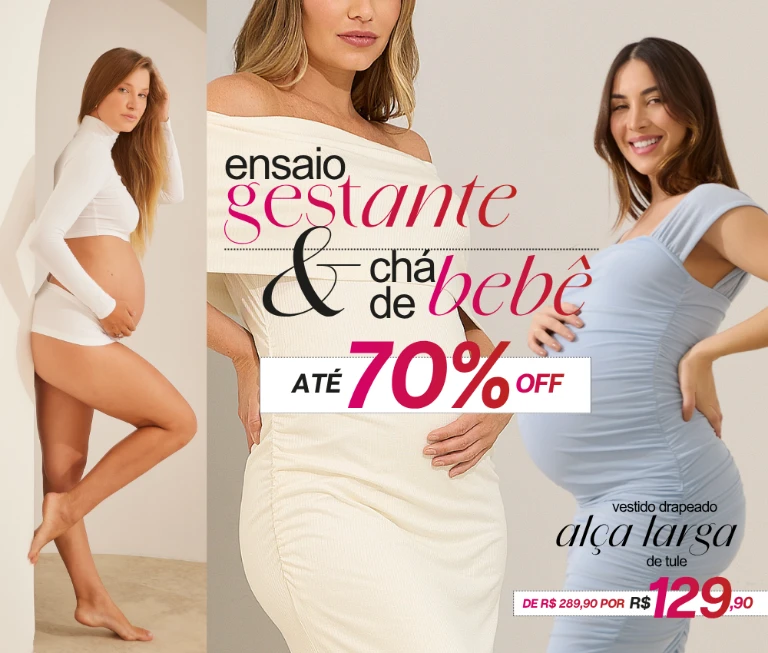 Ensaio gestante e chá de bebê