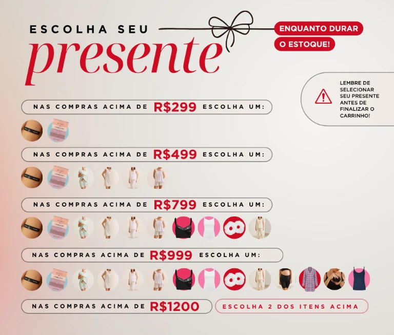 Escolha seu presente