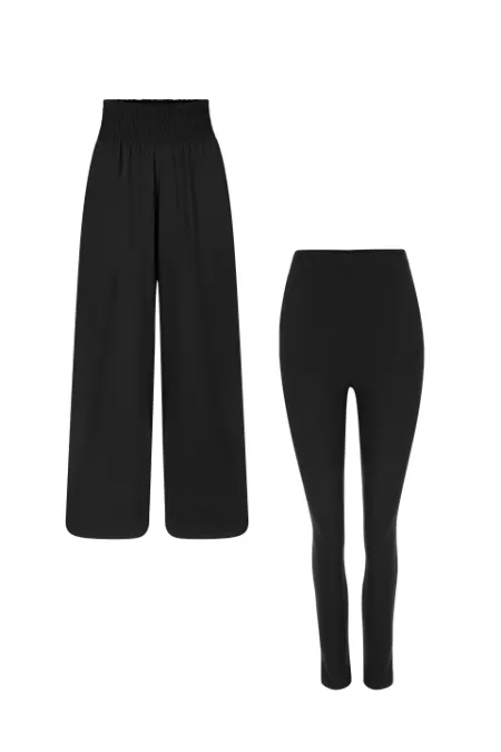 KIT CALÇA SOLTINHA E LEGGING ULTRACONFORTO® 