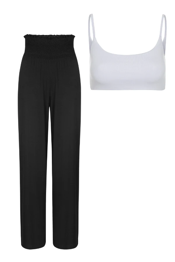 KIT CALÇA GESTANTE RELAX E TOP CONFORTO MÁXIMO  - Imagem 1