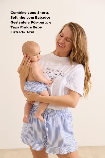 CAMISETA CLÁSSICA MOMS CLUB BRANCO - Imagem 2