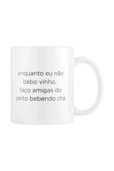 CANECA AMIGA DO PEITO BRANCO