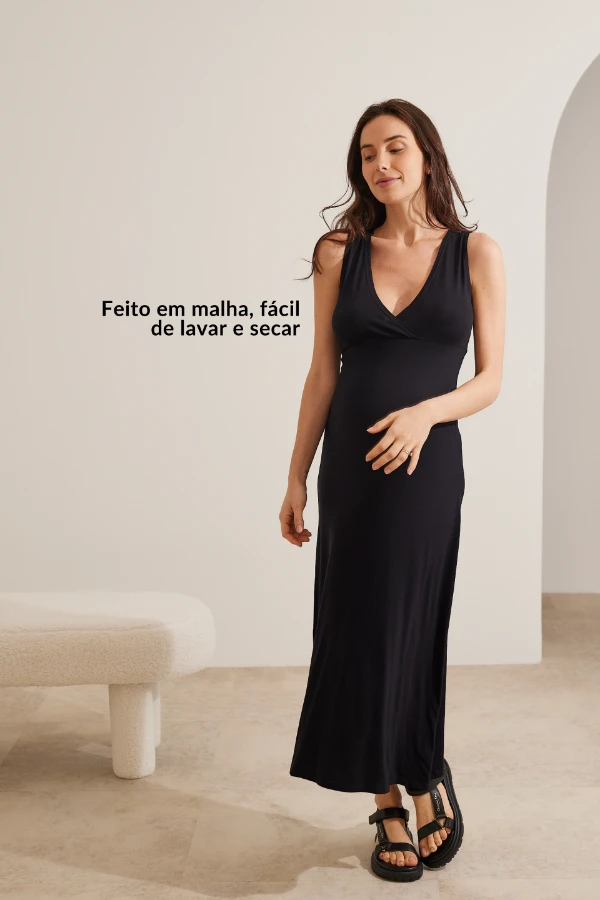 TRIO MULTILOOKS: 1 VESTIDO BASE + 2 BLUSAS PRETO - Imagem 2