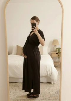 VESTIDO SUPER PRÁTICO PARA AMAMENTAR