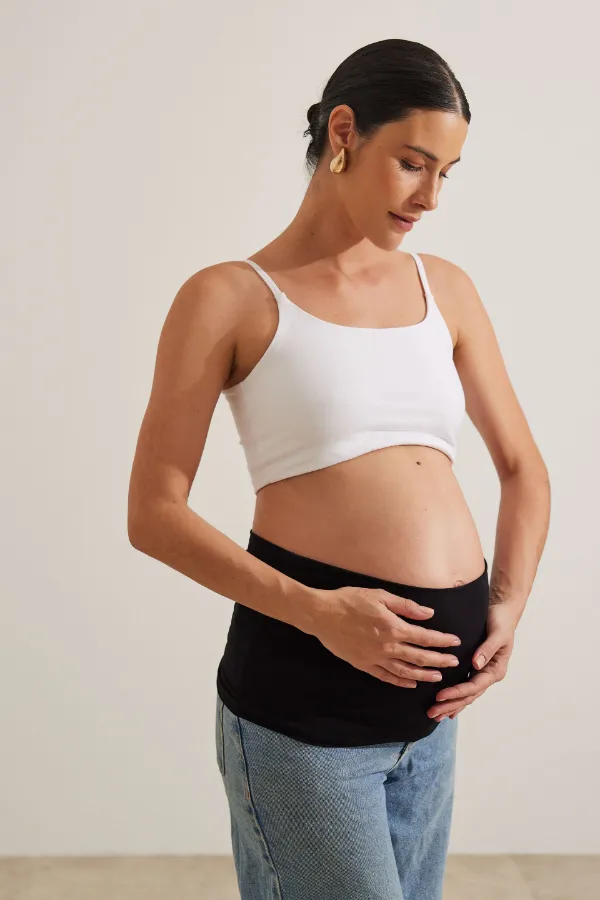 FAIXA GESTANTE SOS BARRIGA PRETO - Imagem 1