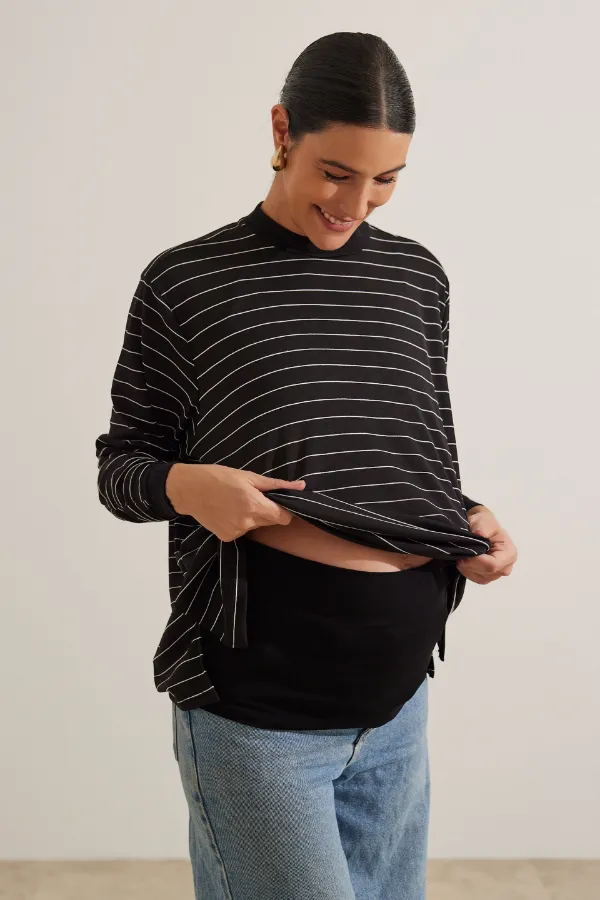 FAIXA GESTANTE SOS BARRIGA PRETO - Imagem 2