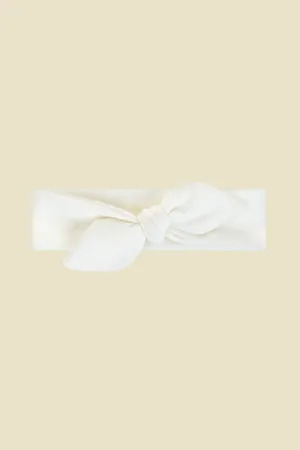 FAIXINHA DE BEBÊ ALGODÃO EGÍPCIO OFF WHITE - Imagem 1