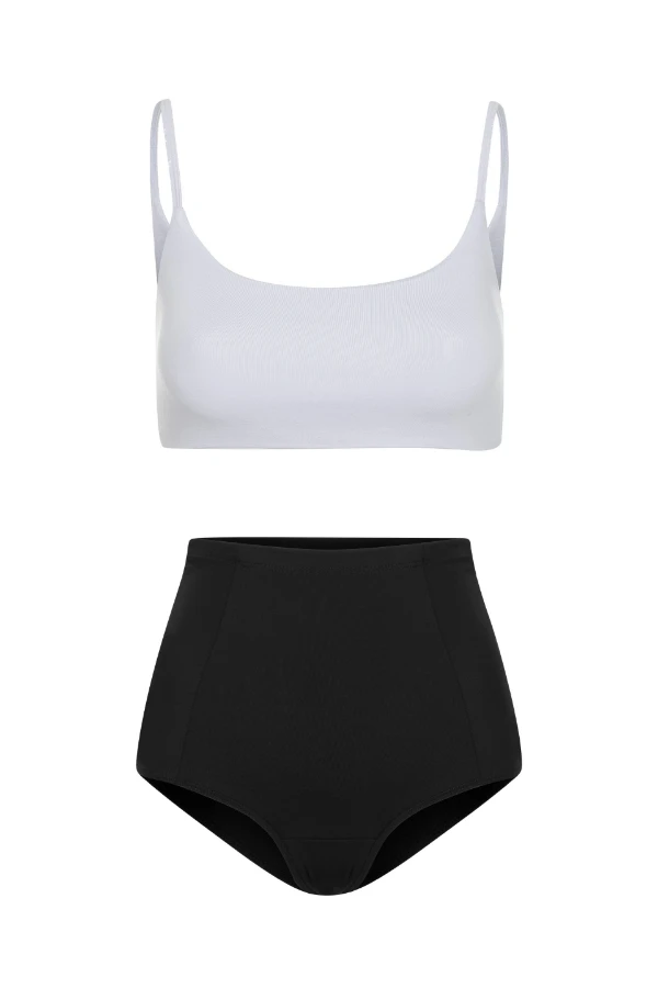 KIT CALCINHA COMPRESSÃO E TOP CONFORTO MAXIMO PÓS-PARTO AMAMENTAÇÃO  - Imagem 2