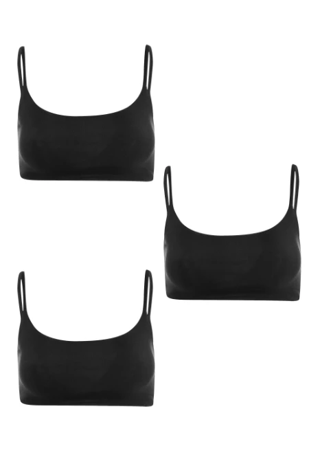 KIT 3 TOPS CONFORTO MAXIMO COTTON 