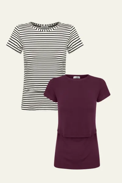 KIT 2 BLUSAS AMAMENTAÇÃO PRÁTICA   - Imagem 1