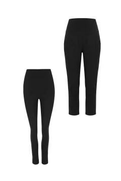 KIT GESTANTE CALÇA SLIM SUEDE  E LEGGING ULTRACONFORTO®