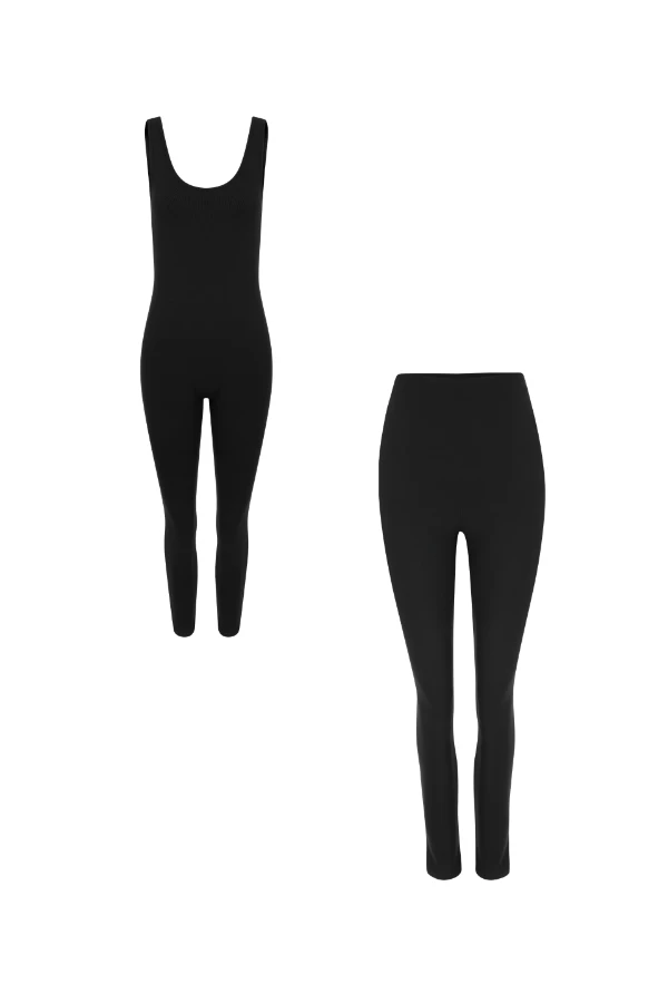 KIT GESTANTE LEGGING ULTRACONFORTO E MACACÃO MARAVILHOSO  - Imagem 1