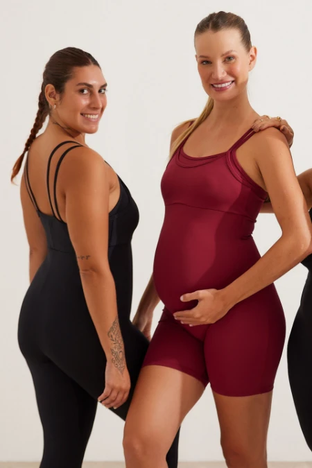 KIT MACACÃO 4 ALÇAS FITNESS + MACAQUINHO 4 ALÇAS FITNESS 
