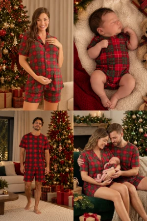 KIT PIJAMA NATAL EM FAMÍLIA  - Imagem 1