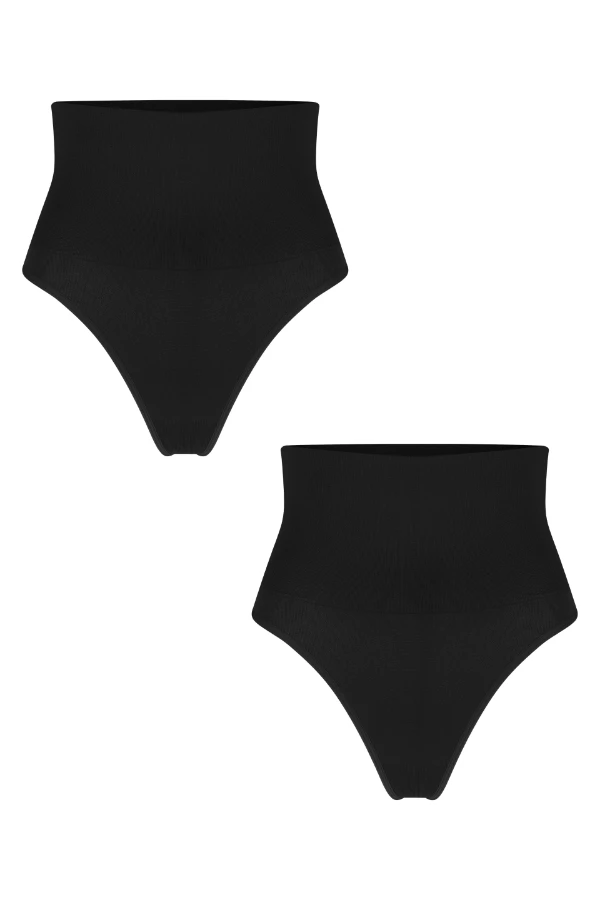 KIT PÓS-PARTO 2 CALCINHAS DE COMPRESSÃO SEM COSTURA  - Imagem 1