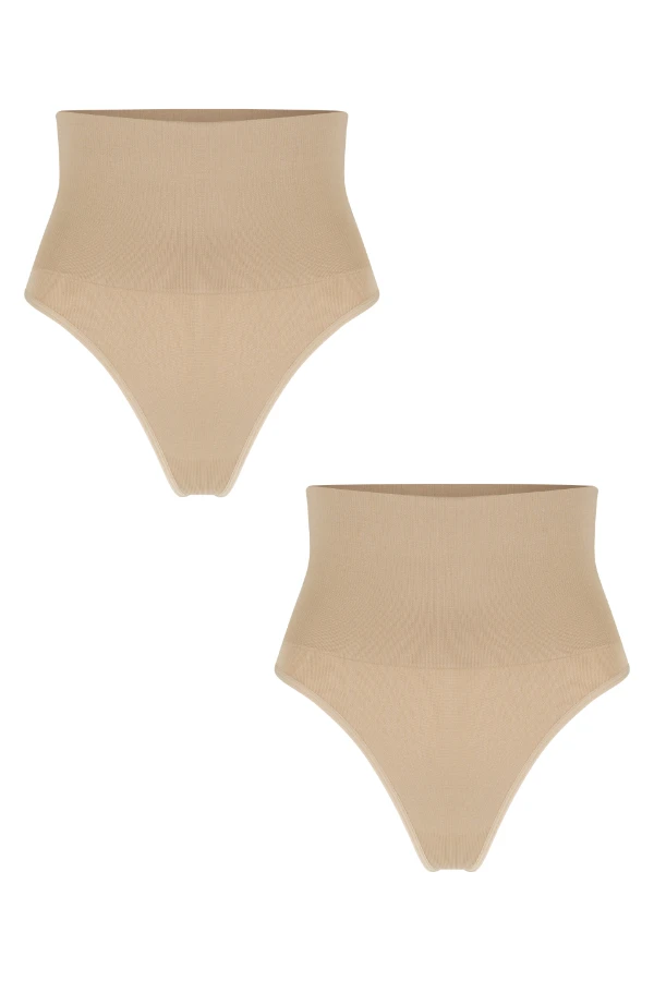 KIT PÓS-PARTO 2 CALCINHAS DE COMPRESSÃO SEM COSTURA  - Imagem 2