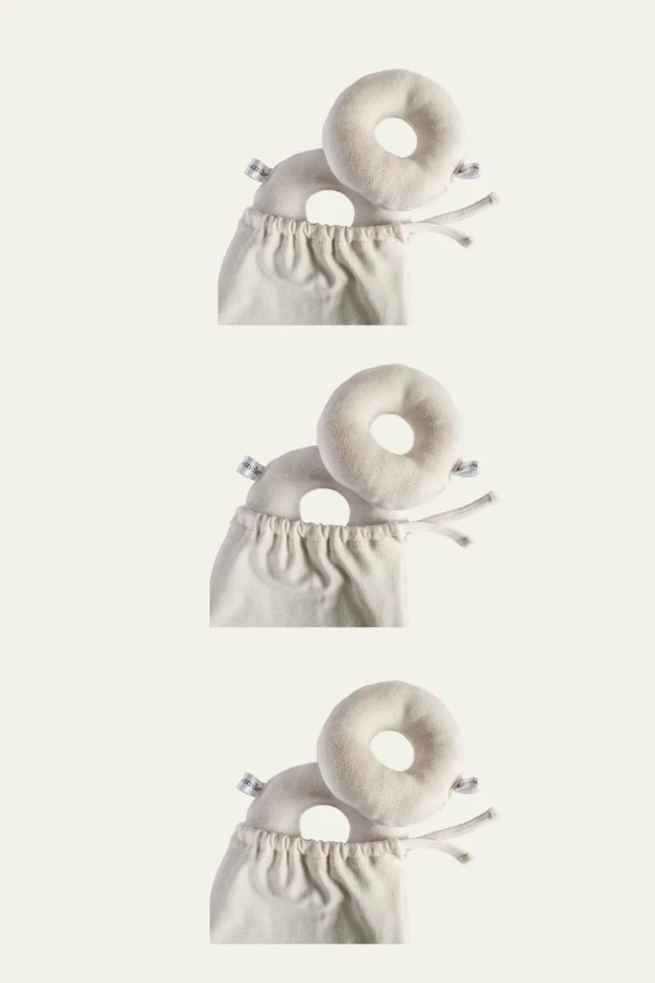 KIT 3 PARES DE ROSQUINHA DE AMAMENTAÇÃO   - Imagem 1