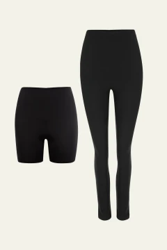 KIT SHORTS ANTI ATRITO E LEGGING ULTRACONFORTO® GESTANTE