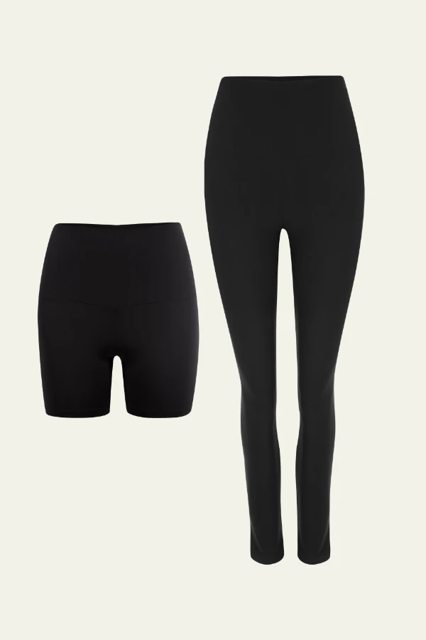 KIT SHORTS ANTI ATRITO E LEGGING ULTRACONFORTO® GESTANTE  - Imagem 1