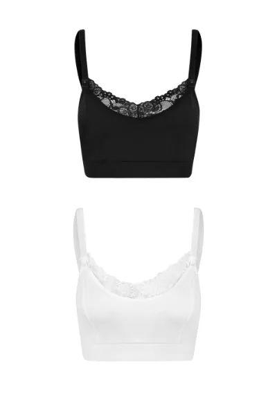 KIT SUTIÃ GESTANTE DECOTE FECHADO  - Imagem 1