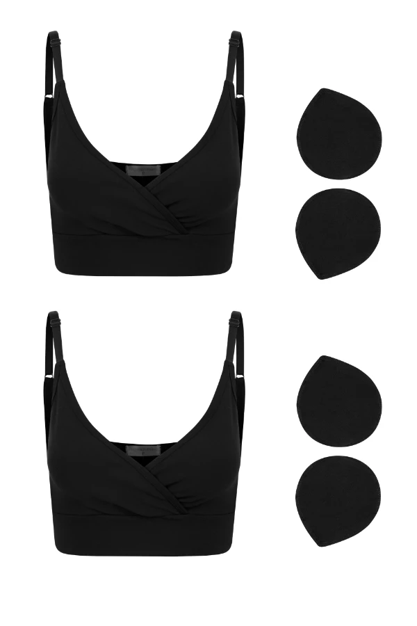 KIT 2 TOPS AMAMENTAÇÃO ULTRACONFORTO® + ABSORVENTES DE SEIOS  - Imagem 1