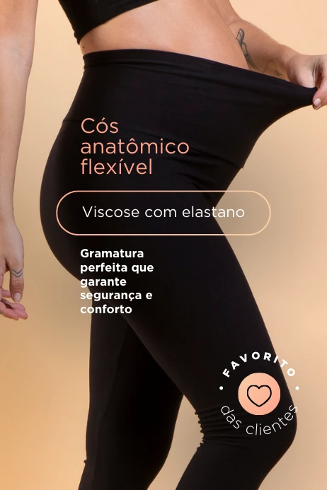 KIT 2 LEGGINGS ULTRACONFORTO® GESTANTE  - Imagem 2