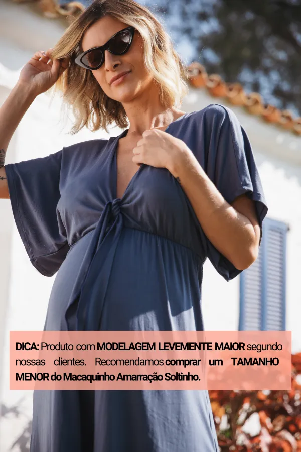 MACAQUINHO AMARRAÇÃO SOLTINHO  AZUL - Imagem 1