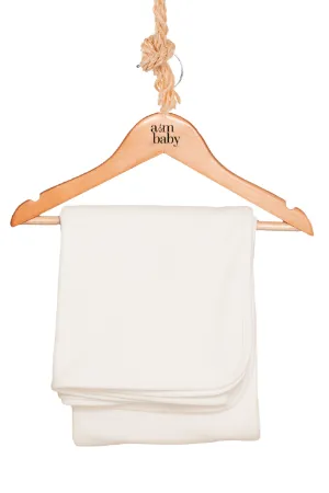 MANTA DE BEBÊ ALGODÃO EGÍPCIO OFF WHITE - Imagem 1