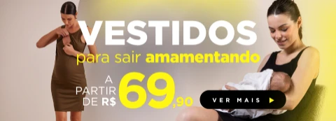 Vestidos que acompanham sua rotina de mãe com leveza e praticidade