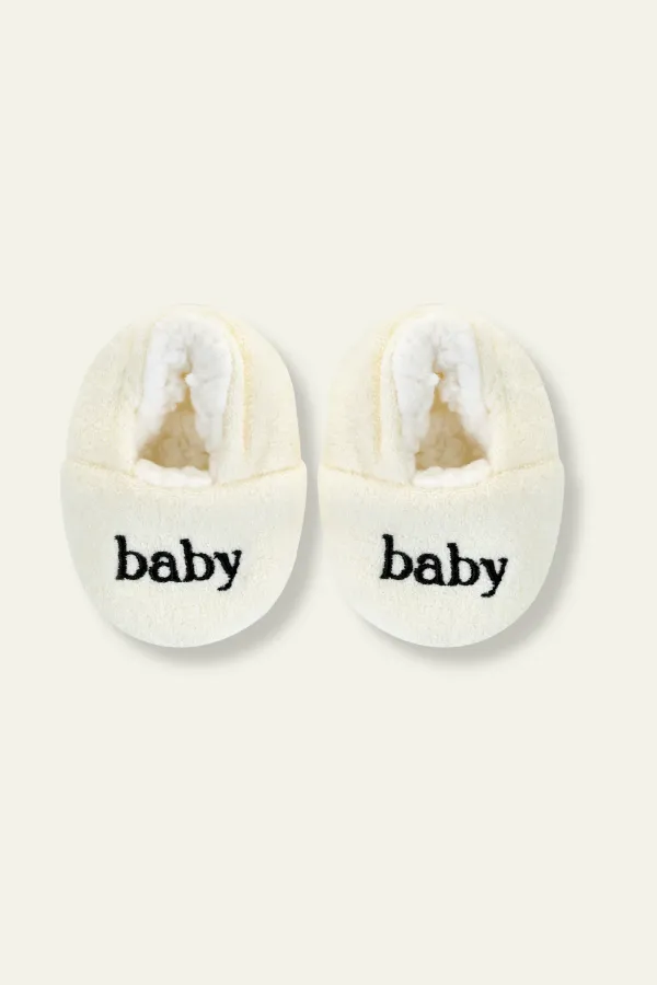 PANTUFA BABY OFF WHITE - Imagem 1
