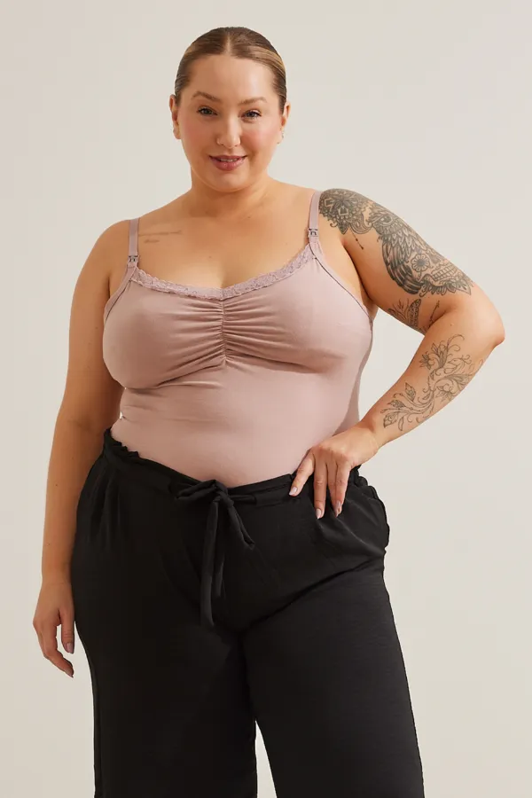 REGATA AMAMENTAÇÃO 2 EM 1  ROSA CHA - Imagem 2