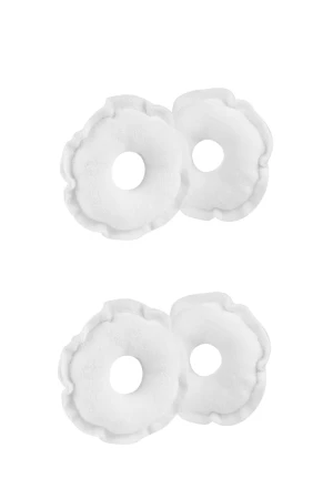 KIT 2 PARES DE ROSQUINHAS ATOALHADAS - Imagem 1