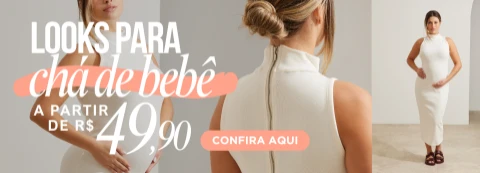 Seu momento merece um look à altura da maternidade