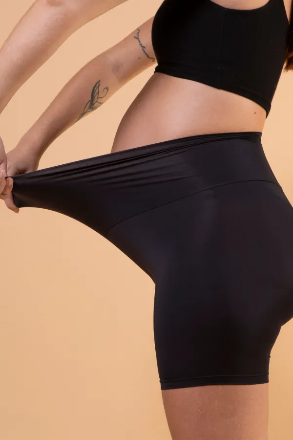 SHORTS GESTANTE ANTI ATRITO UNDERWEAR PRETO - Imagem 2