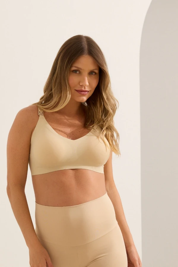 SUTIÃ AMAMENTAÇÃO TECH GEL SUSTENTA E NÃO APERTA CHOCOLATE - Imagem 1