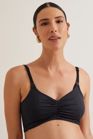 TOP AMAMENTAÇÃO DE POLIAMIDA E FECHO CLICK