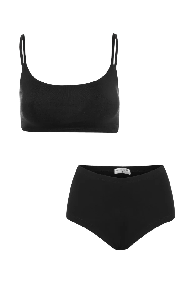 KIT TOP CONFORTO MÁXIMO E CALCINHA DE COTTON PARA GESTANTE  - Imagem 2