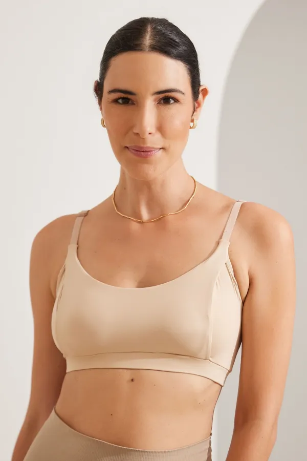 TOP BOMBÁSTICO DE AMAMENTAÇÃO CHOCOLATE - Imagem 1