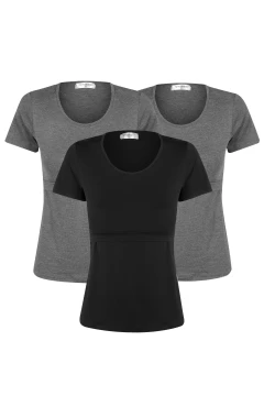 KIT 3 T-SHIRTS CONFORTO